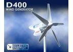 Eclectic Energy - Model D400 - Wind Generator