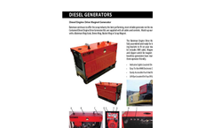 Bateman - Diesel Engine Drive Magnet Generator Brochure