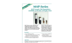 Model MAP Series - Acoustic Fish Transmitters- Brochure