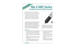Model CART Series - Combined Acoustic Radio Transmitters- Brochure