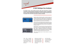 Rapidox - Model 3100Z - Multi-Gas Analyser System - Brochure