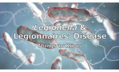 Legionella and Legionnaires’ Disease Discussed in New Online Video