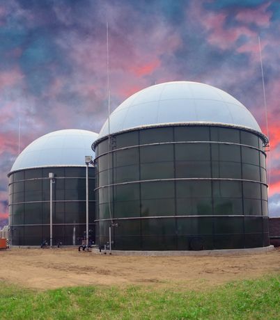 UIG - Model Everstore - Glass Fused-to-Steel Bolted Tanks for Biogas and Anaerobic Digestors