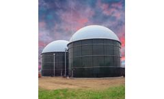 UIG - Model Everstore - Glass Fused-to-Steel Bolted Tanks for Biogas and Anaerobic Digestors