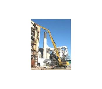 Excavator Long Reach Demolition Conversion