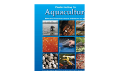 Aquaculture Netting- Brochure