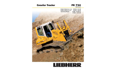 Liebherr - Model PR 724 L Litronic - BulldozersBrochure