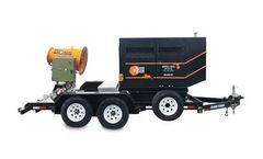 DustBoss Fusion - Model DB-30 - Mobile, Powered Compact Dust Suppression Cannon System