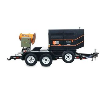 DustBoss Fusion - Model DB-30 - Mobile, Powered Compact Dust Suppression Cannon System