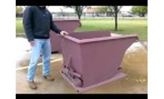 WALK THROUGH: Self-Dumping Hopper, Self Dumping Equipment, Tilt-Tray, Dumpsters, Container Video