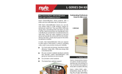 Model L-Series DH Kilns - Medium Dehumidification Dry Kiln Systems - Brochure