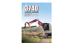 Link-Belt - Model 3740 TL - Forestry Excavators Brochure