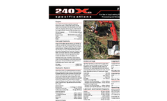Link-Belt - Model 240 X2 - Forestry Excavators Brochure