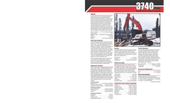 Link-Belt - Model 3740 PHN - Forestry Excavators Brochure