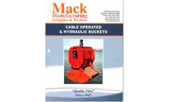 Mack - Diesel-Powered Self-Contained Hydraulically Operated Buckets - Brochure