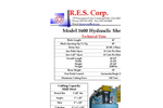 R.E.S. 1600 Hydraulic Alligator Shear - Brochure