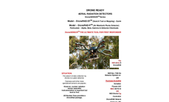 DroneRAD - Drone Ready Mobile Radiation Detector - Brochure