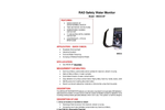 TA - Model MEDA-SP - RAD Safety Water Monitor - Brochure