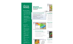 Watershed Modeling System (WMS) Version 8.2 Brochure