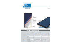 Solimpeks Wunder - Model CLSF - Copper Flat Thermal Collector - Brochure