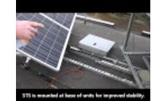 Mass Megawatts Solar-Power Tracking System (STS) Prototype  - Video