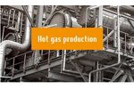 Combustion Technology for Hot Gas Production - Air and Climate