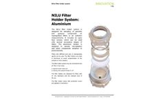 Innovation Nilu - Aluminium Filter Holder System - Datasheet