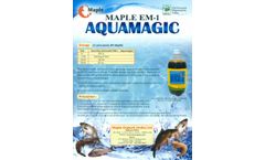 Maple Aquamagic - Model EM.1 - Liquid Probiotic- Brochure