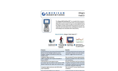 Allegro - - Field Data PC Software  Brochure
