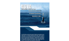 NOVA - New Generation Oceanographic Variable-Buoyancy Autonomous Brochure