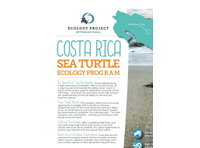 Costa Rica - Sea Turtle Ecology Course Brochure