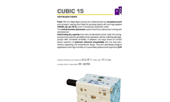 Debem - Cubic Air Operated Diaphragm Pump Brochure
