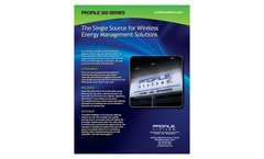 Profile Systems - Model P500 - Wireless Energy Management System- Spec Sheet