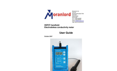 Solumetrix - Model HEP3T - Handheld Electrodeless Conductivity Meter - User Guide