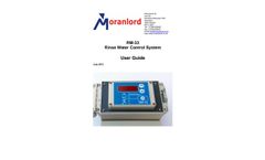 RinseTek - Model RM-33N - Rinse Water Control System - User Guide