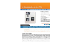 H2S Condensate Analyzer- Brochure