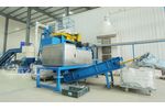 Populated Waste Printed Circuit Board Recycling Line