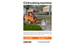 Conver - Model C3 - Brushing MachineBrochure