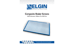 Elgin - Composite Shaker Screens - Brochure