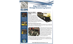 Elgin - Model ESS-3000DT - Dredge Dewatering System - Cut Sheet