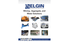 Elgin Mining & Aggregate - Products Brochure