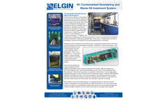 Elgin - 40 Foot Containerized Dewatering and Waste Oil Treatment System - Brochure
