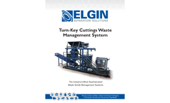 Elgin - Model CSI-D4 - Turn-Key Cuttings Waste Management System - Brochure