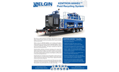 Elgin KEMTRON - Model 600HD2-DS - Packaged Mud System - Brochure