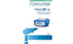 Polaris - Model FID SE (Smart Edition) - Portable TOC Analyser for Stack Emission - Brochure
