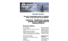 Air Permitting/Compliance Services- Brochure