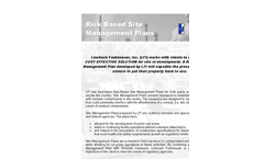 Risk-Based Site Management Plans Services