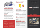 AMB Ecosteryl - Model 250 - Medical Waste Disposal Equipment - Brochure