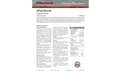 Fiberlock AfterShock - Model 8390-1-C4 - EPA Registered Fungicidal Coating – White - Brochure