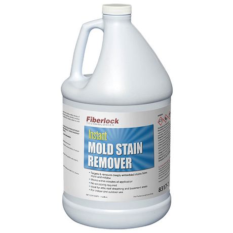 Fiberlock - Model 8317-1-C4 - Instant Mold Stain Remover - 1 Gal, 4/Case